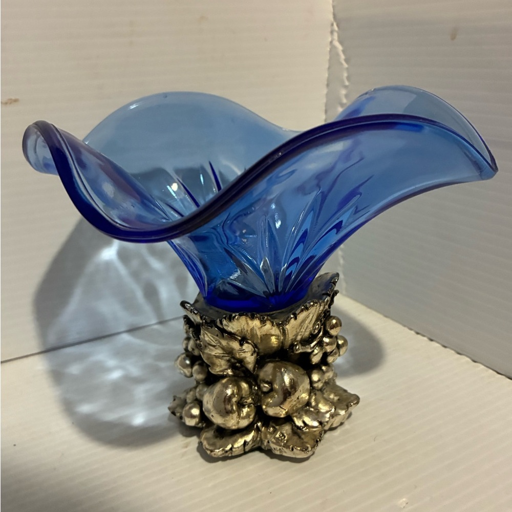 Creazioni Susy Modelli Exclusive Cristallo Siver 925 Fruit Base Blue Italy SEE